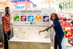 Installation of Hand Wash Station