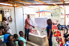 Installation of Hand Wash Station