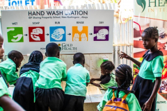 Installation of Hand Wash Station